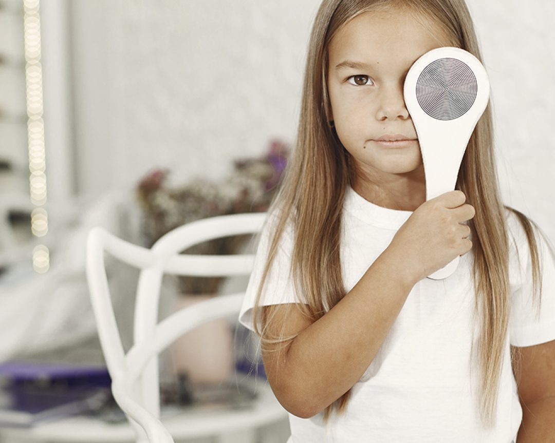 Острота зрения у детей, проживающих в различных условиях