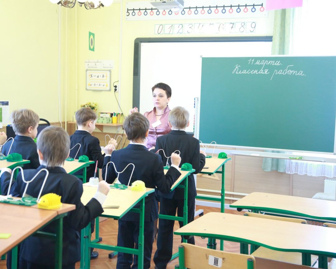 В классе – только мальчики