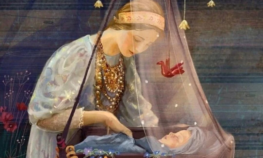 Наши выпускницы растят своих малышей в колыбелях